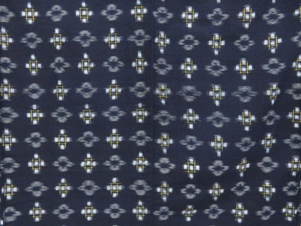 Photo5: 4510T09z540 Vintage Japanese Kimono Momen Cotton Indigo (5)
