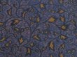 Photo6: 4518T09z750 Antique Japanese Kimono Silk KOMON Leaf (6)