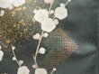 Photo3: 4524T05z1120  Japanese Kimono Silk TSUKESAGE Plum branch Raden (3)