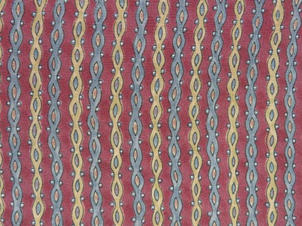 Photo4: 4603T07z720 Vintage Japanese Kimono Silk HAORI  Wine red (4)