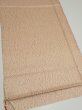 Photo2: 2T01z60  Japanese Kimono Silk  FABRIC Shibori Light cream 40.9x15.4 (2)