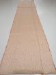 Photo5: 2T03z80  Japanese Kimono Silk  FABRIC Shibori Light cream 65.4x15.4 (5)