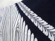 Photo2: 4608T08z470 Vintage Japanese Kimono Cotton YUKATA Wisteria Off-white (2)