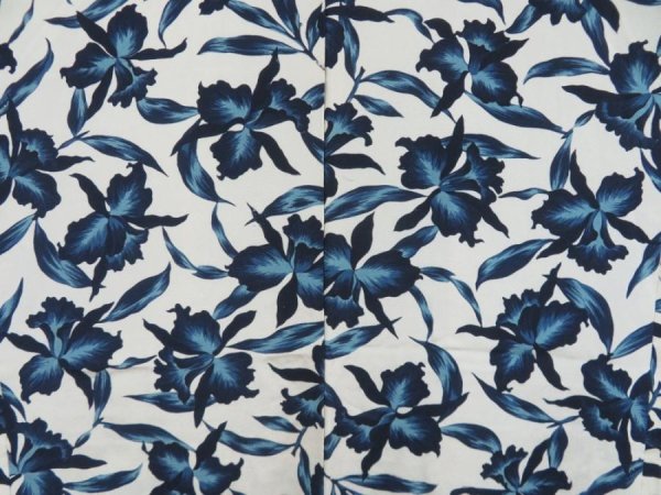 Photo3: 4609T05z550 Vintage Japanese Kimono Silk HAORI Flower Light gray (3)