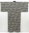 Photo1: 4609T08z500 Vintage Japanese Kimono Muslin Men's JUBAN Daimyogyoretsu (1)