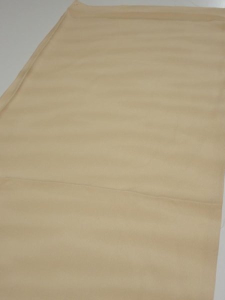 Photo3: 2A02z60  Japanese Kimono Silk  FABRIC Trees Champagne 40.9x14.6 (3)