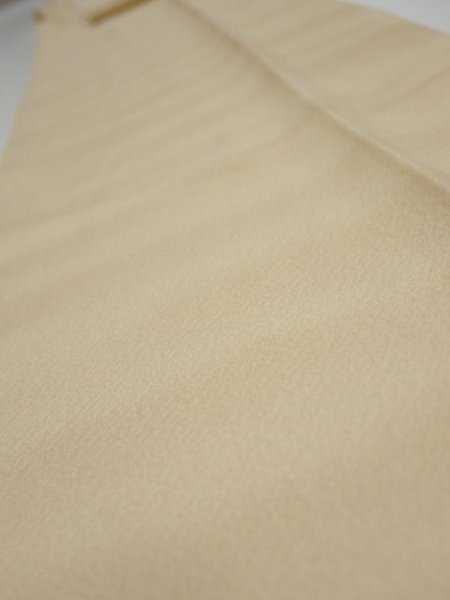 Photo4: 2A04z60  Japanese Kimono Silk  FABRIC Shading off Champagne 86.6x7.1 (4)