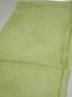 Photo3: 4D01z50  Japanese Kimono Silk  FABRIC Pine branch Light green 39.4x14.2 (3)
