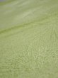 Photo4: 4D01z50  Japanese Kimono Silk  FABRIC Pine branch Light green 39.4x14.2 (4)