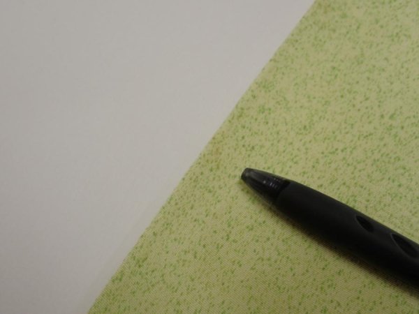 Photo7: 4D02z50  Japanese Kimono Silk  FABRIC Pine branch Light green 39.4x14.2 (7)