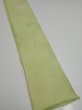 Photo2: 4D08z40  Japanese Kimono Silk  FABRIC Pine branch Light green 55.9x7.1 (2)