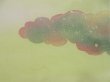 Photo4: 4720T03z570 Vintage Japanese Kimono Silk HAORI Cloud Yellow green (4)