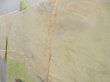 Photo8: 4720T03z570 Vintage Japanese Kimono Silk HAORI Cloud Yellow green (8)