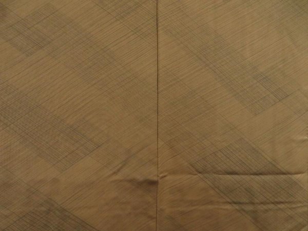 Photo3: 4720T08z530 Vintage Japanese Kimono Silk HAORI  Dark olive (3)