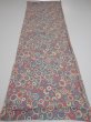Photo5: 1Y01z60  Japanese Kimono Silk  FABRIC Chrysanthemum  42.5x14.6 (5)