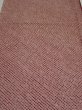 Photo1: 1W01z60  Japanese Kimono Silk  FABRIC Shibori Red-Brown 40.2x14.8 (1)