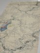 Photo3: 2C01z60  Japanese Kimono Silk  FABRIC Plum tree Pale yellow 44.1x14.2 (3)