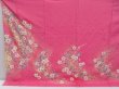 Photo3: 4810T09z1150  Japanese Kimono Silk FURISODE Sakura Pink-Purple (3)