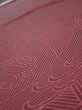 Photo4: 1V04z90  Japanese Kimono Silk  FABRIC Tidal wave Brown 61.0x14.6 (4)