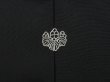 Photo7: 4816T06z690 Vintage Japanese Kimono Silk HAORI Booklet Black (7)