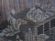 Photo6: 4817T03z790 Vintage Japanese Kimono Silk OSHIMA TSUMUGI Princess (6)