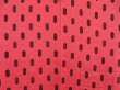 Photo3: 4928T07z550 Vintage Japanese Kimono Silk HAORI  Red-Pink (3)