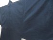 Photo4: 5001T03z560 Vintage Japanese Kimono Silk Men's HAORI  Navy-Gray (4)