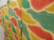 Photo2: 5003T09z570 Vintage Japanese Kimono Silk HAORI  Dark yellow (2)