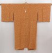 Photo1: 5004T01z570  Japanese Kimono Silk JUBAN Toys Orange-Brown (1)