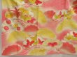 Photo4: 5006T05z920 Vintage Japanese Kimono Silk FURISODE Pine Coral pink (4)