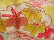 Photo7: 5006T05z920 Vintage Japanese Kimono Silk FURISODE Pine Coral pink (7)