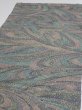 Photo3: 1R01z60  Japanese Kimono Silk  FABRIC Stream Gray 40.9x14.6 (3)