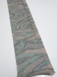 Photo2: 1R07z50  Japanese Kimono Silk  FABRIC Stream Gray 62.2x7.3 (2)