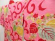 Photo2: 5104T13z460 Antique Japanese Kimono Silk JUBAN Paulownia Pink-Purple (2)