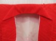 Photo5: 5105T05z320 Vintage Japanese Kimono Silk Girl's  Flower cart Red (5)