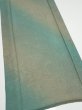 Photo2: 1T04z90  Japanese Kimono Silk  FABRIC Suminagashi Cyan 67.7x14.6 (2)