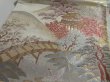 Photo4: 5114Y06z900  Japanese Kimono Silk FUKURO OBI Scenery  173.2x12.2 (4)