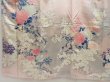 Photo5: 5106T08z1110 Vintage Japanese Kimono Silk FURISODE Flower cart Pink (5)