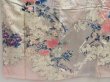Photo6: 5106T08z1110 Vintage Japanese Kimono Silk FURISODE Flower cart Pink (6)