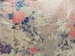 Photo8: 5106T08z1110 Vintage Japanese Kimono Silk FURISODE Flower cart Pink (8)