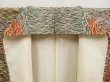 Photo6: 5106T12z920 Vintage Japanese Kimono Silk KOMON Shibakusa Dark orange (6)