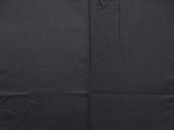 Photo3: 5107T01z440 Vintage Japanese Kimono Silk See through Men's Black (3)