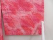 Photo6: 5107T04z430 Vintage Japanese Kimono Silk SHIBORI HAORI  Red-Pink (6)