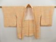 Photo5: 5107T05z630 Vintage Japanese Kimono Silk HAORI  Peach (5)