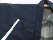 Photo5: 5107T06z550 Vintage Japanese Kimono Silk Men's HAORI Mt.Fuji Navy (5)