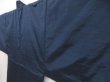 Photo6: 5107T06z550 Vintage Japanese Kimono Silk Men's HAORI Mt.Fuji Navy (6)
