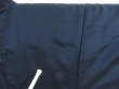 Photo7: 5107T06z550 Vintage Japanese Kimono Silk Men's HAORI Mt.Fuji Navy (7)
