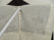 Photo8: 5107T09z560 Vintage Japanese Kimono Silk HAORI Stream Dark brown (8)