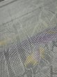 Photo4: 1L06z80  Japanese Kimono Silk  FABRIC Trees Gray 63.4x14.8 (4)