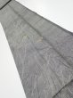 Photo1: 1L09z50  Japanese Kimono Silk  FABRIC Trees Gray 77.2x7.3 (1)